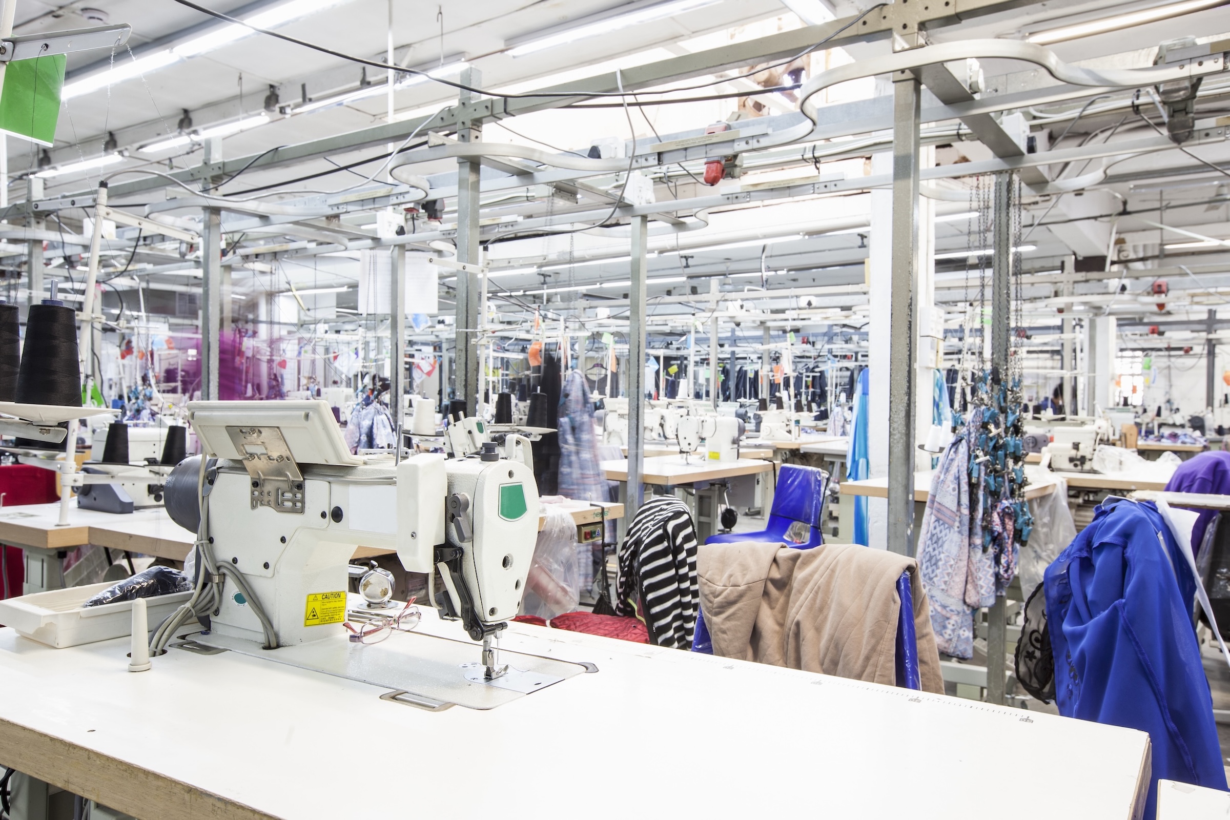 Usine de vêtements en Chine 